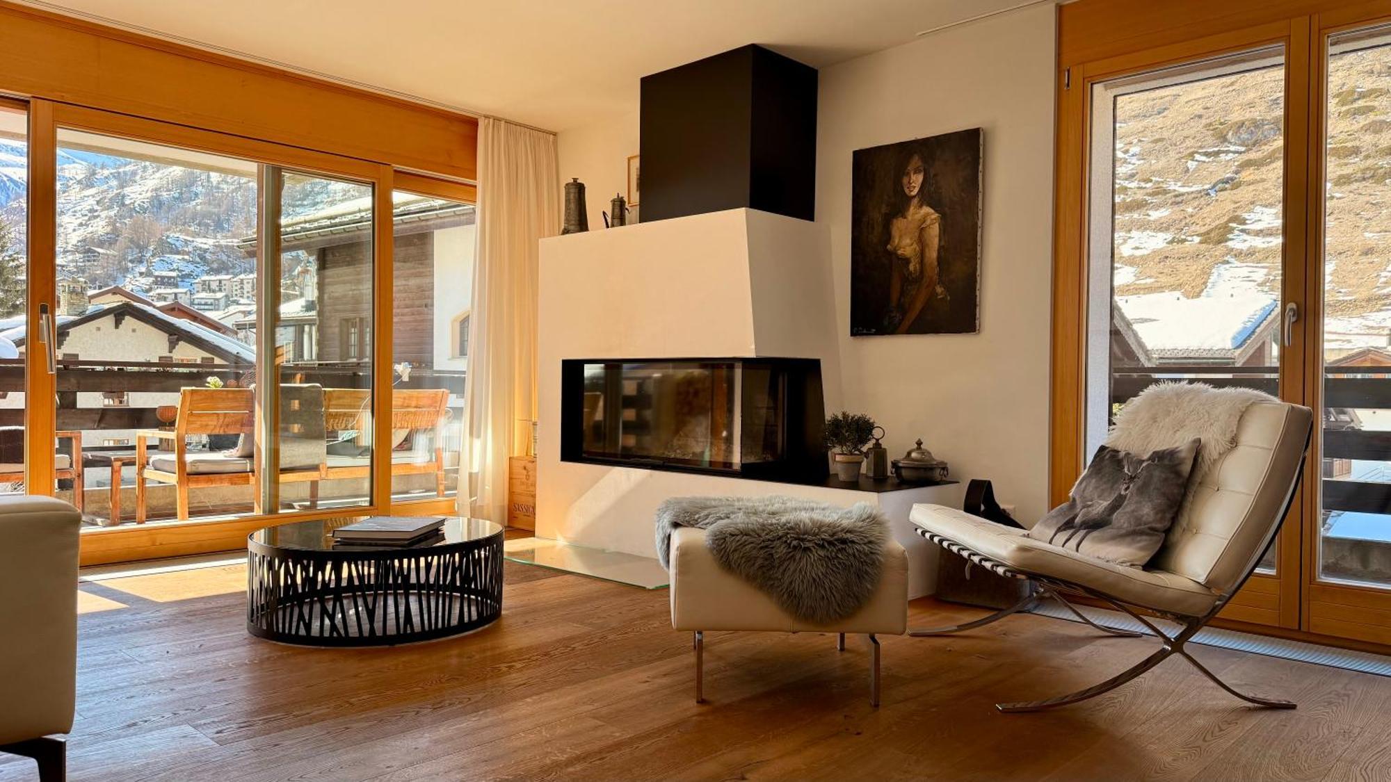 Stylish Home With Matterhorn View In The Center Zermatt Zewnętrze zdjęcie